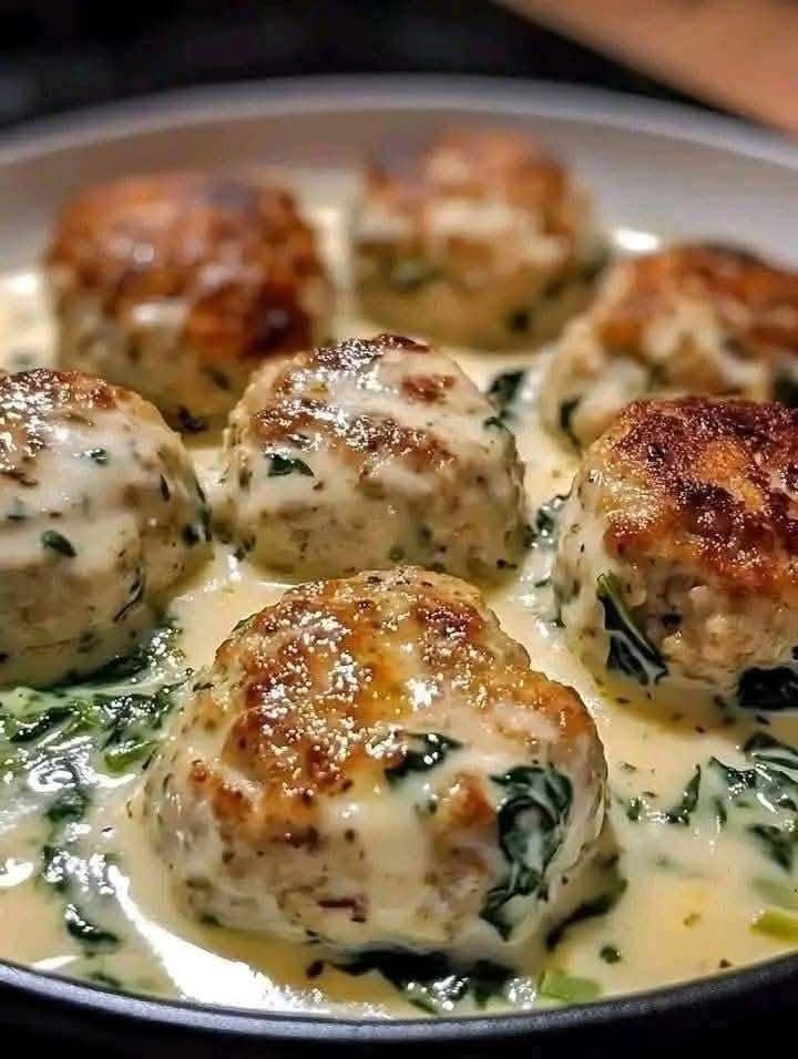 Chicken Ricotta Meatballs with Spinach FB_IMG_1763802597218