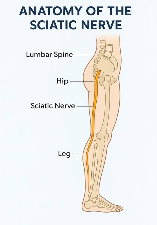 Anatomy of the Sciatic Nerve: Understanding the Body's Longest Nerve 808614433_122117903007425282_2412480248526525632_n