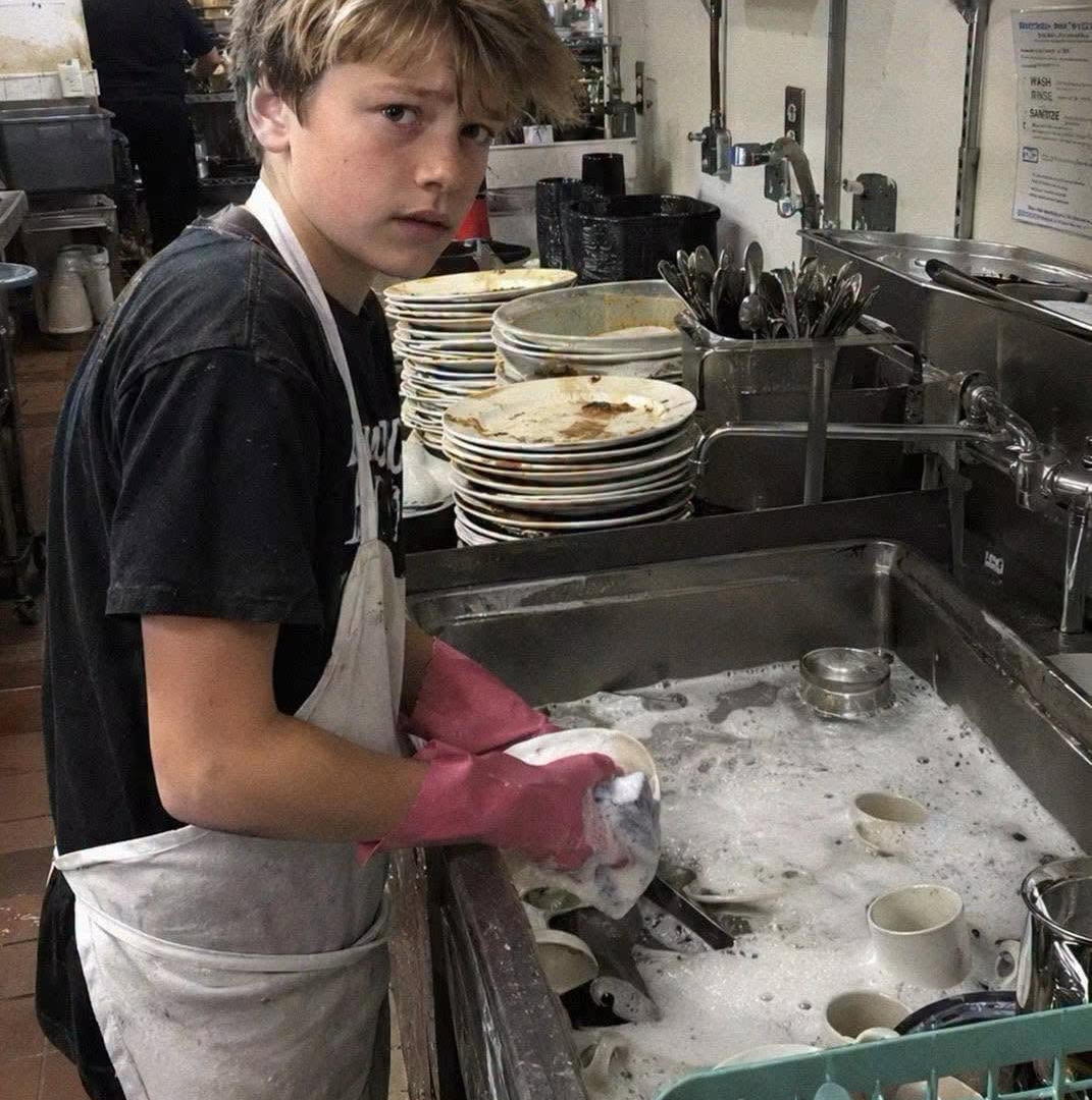 My 13-Year-Old Son Took a Dishwashing Job Without Telling Me, Then His Boss Called With a Shocking Revelation image