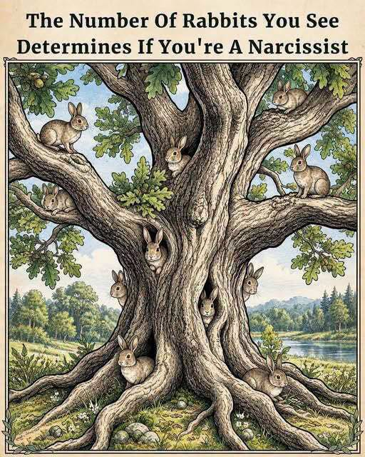The Number of Rabbits You See Determines If You Are a Narcissist image