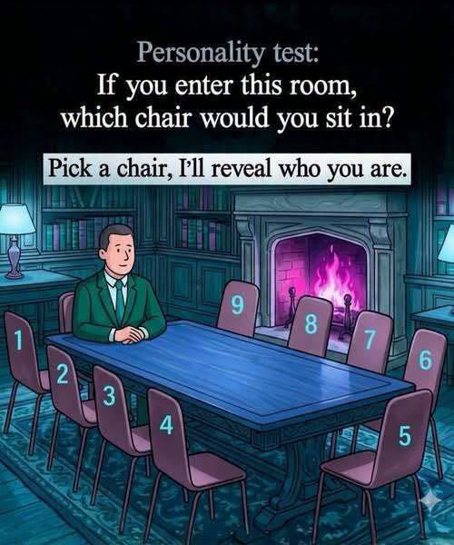 Which Chair Would You Sit In? The Personality Test Explained image