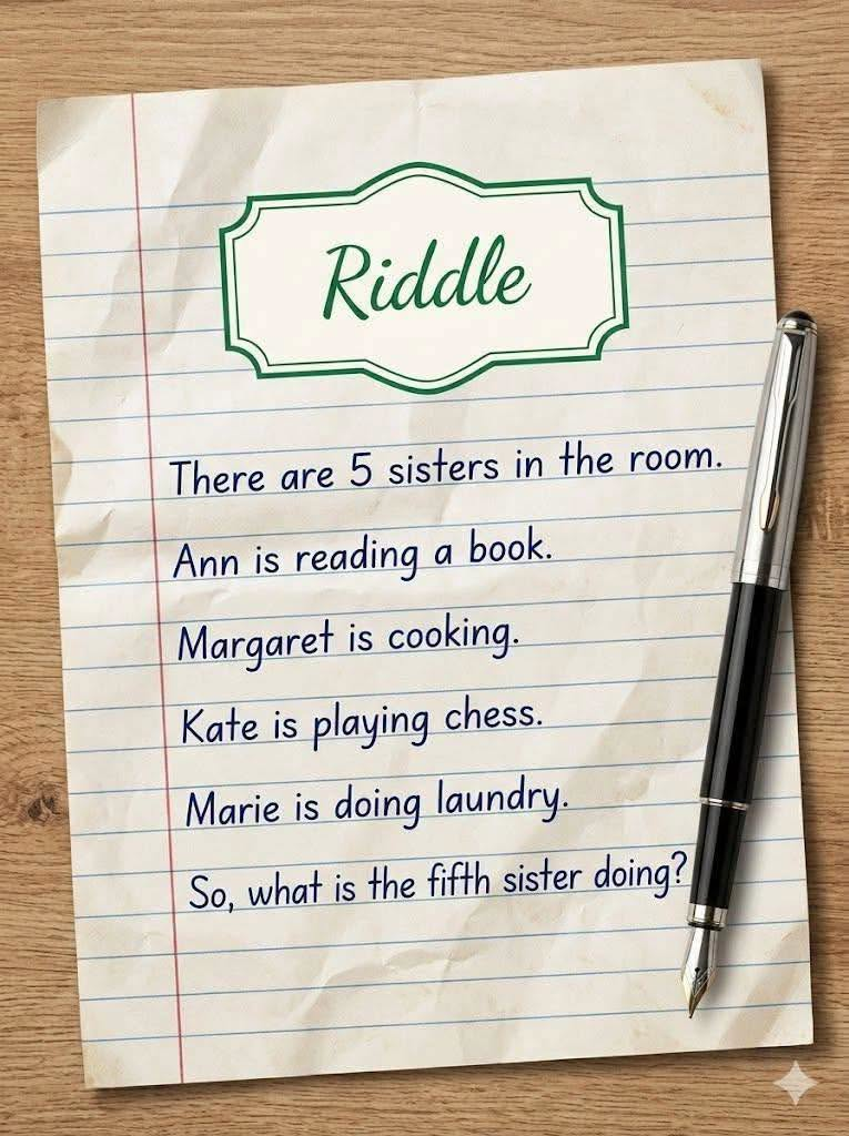Can You Solve the Riddle of the Five Sisters? image