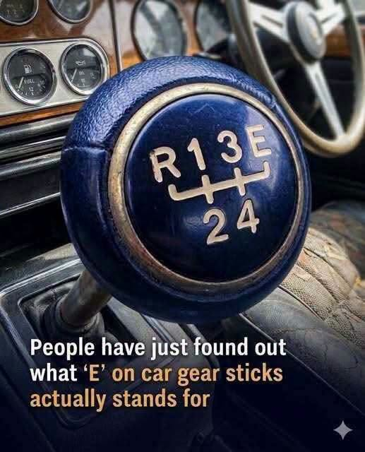 What Does the "E" on a Car Gear Stick Actually Mean? image