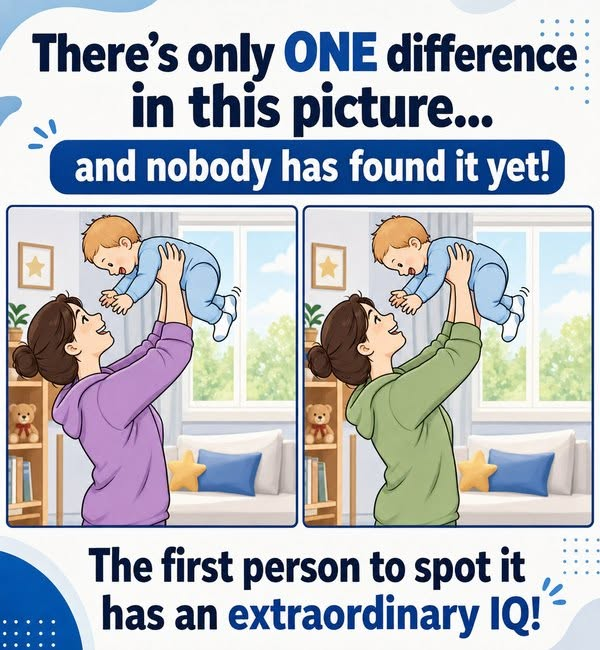 Can You Find the One Difference in This Picture? image