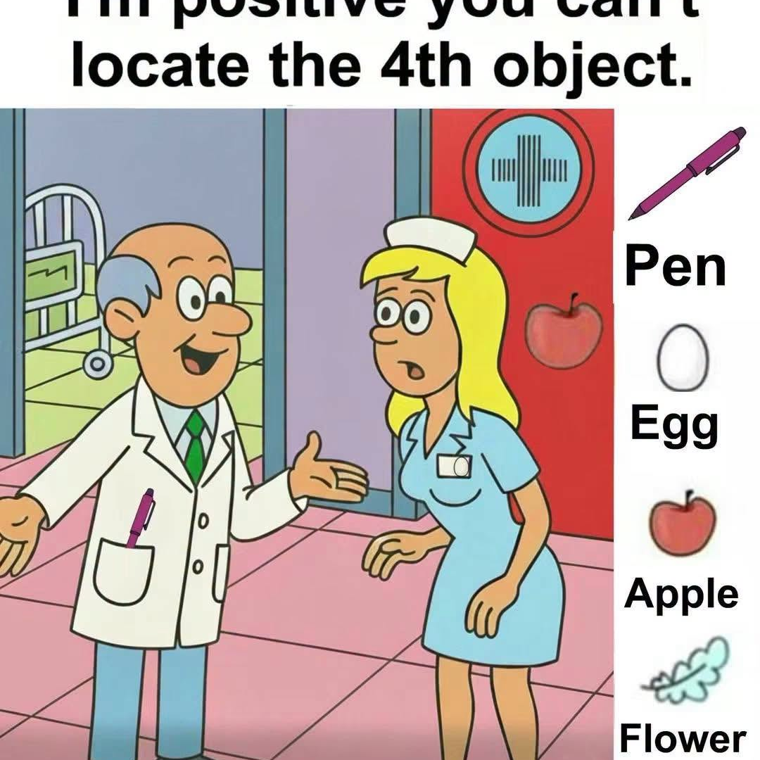 Can You Find the Hidden Objects in This Hospital Scene? image