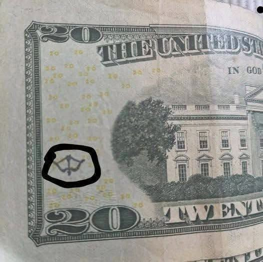 The Strange Symbol on the $20 Bill: What Does It Mean? image