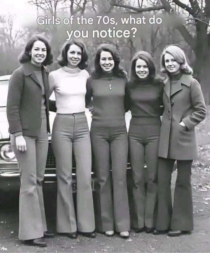Girls of the 70s: What Do You Notice? image