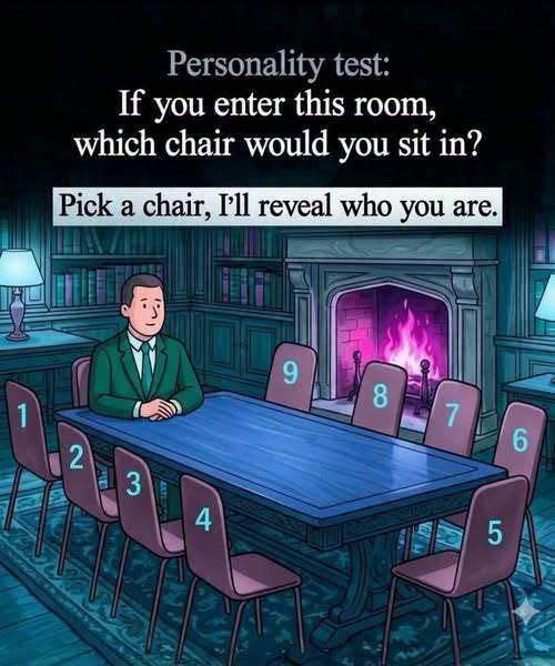 Which Chair Would You Sit In? The Personality Test Explained image