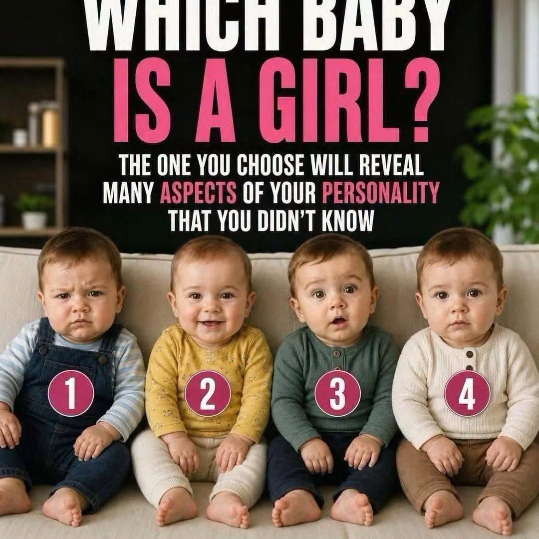 Can You Spot the Baby Girl? Your Answer May Reveal More Than You Think image